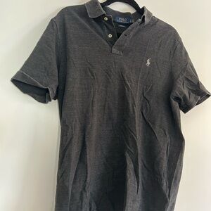Polo by Ralph Lauren Men's Charcoal Polo Shirt